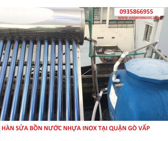 Hàn sửa bồn nước nhựa inox tại Quận Gò Vấp