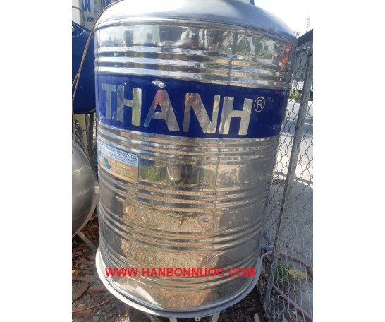 Bồn nước inox Đại Thành 1000l đứng đã qua sử dụng