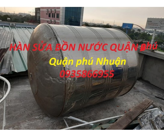 Hàn sửa bồn nước nhựa inox tại Quận Phú Nhuận