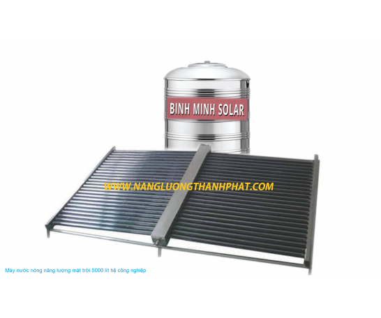 Máy nước nóng năng lượng mặt trời 4000 lít công nghiệp