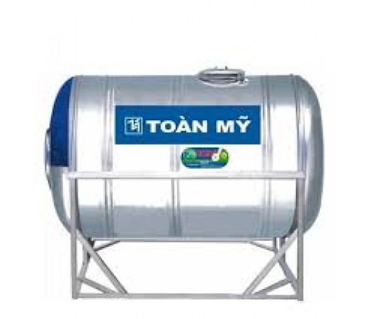 Bồn nước inox 1000 lít Toàn mỹ nằm ngang