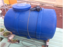 Hàn bồn nước nhựa bằng máy hàn nhiệt
