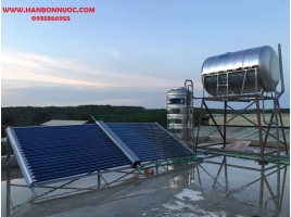 Hệ thống dàn máy nước nóng năng lượng mặt trời công nghiệp 
