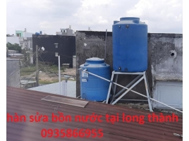 Hàn sửa bồn nước nhựa inox tại Long Thành 