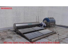 Sửa máy nước nóng năng lượng mặt trời tại Bình Chánh