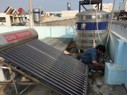 Hàn sửa bồn nước nhựa inox tại ở Biên Hòa
